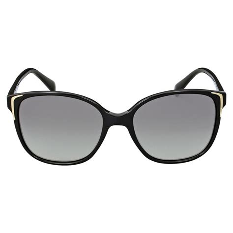 Prada Grey Gradient Cat Eye Ladies Sunglasses PR 01OS 